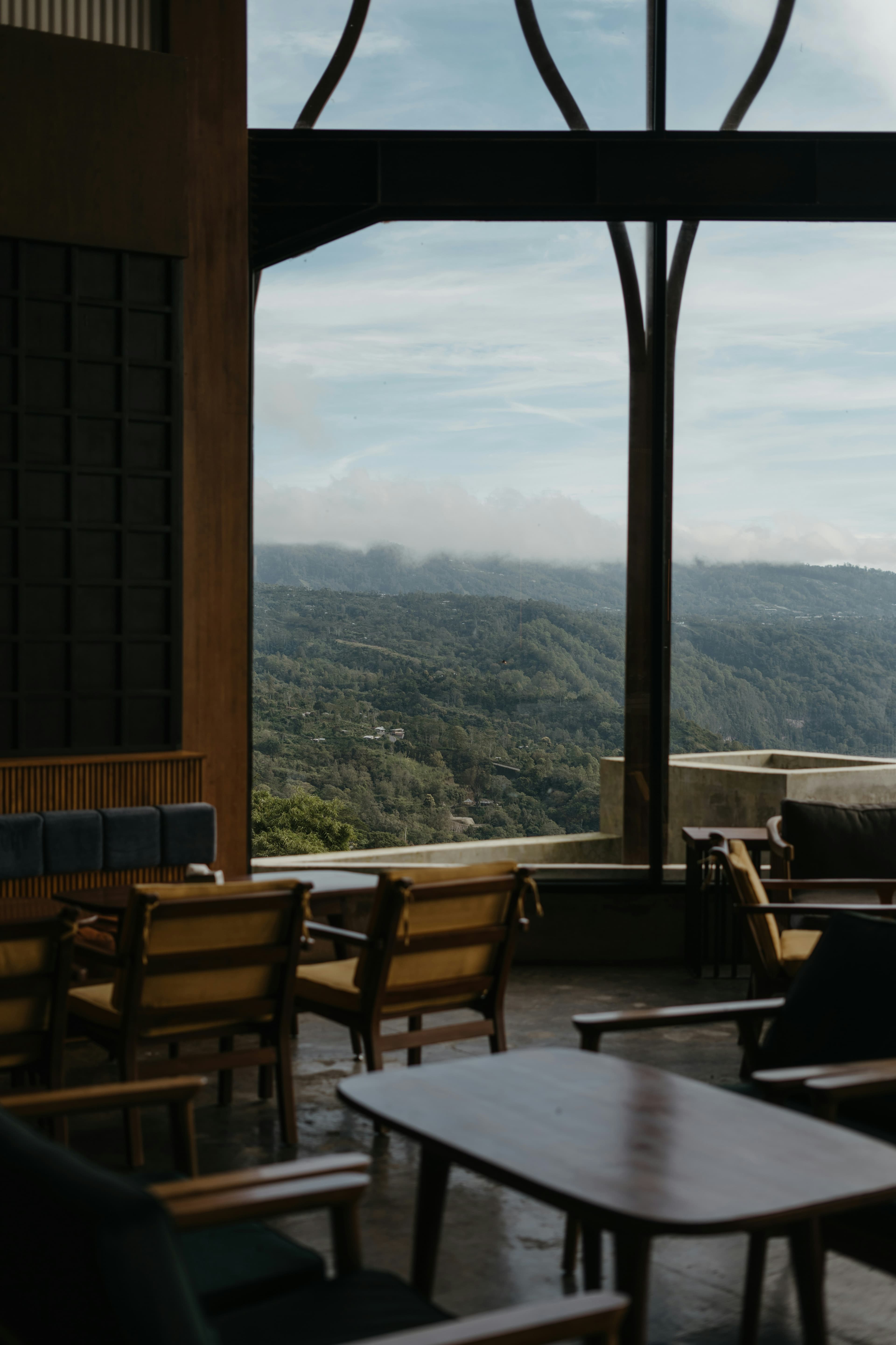 A window table inside Aperio's main house
